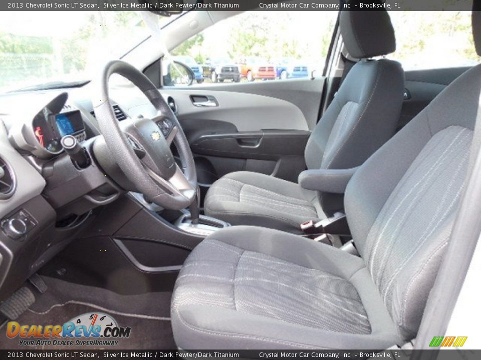 2013 Chevrolet Sonic LT Sedan Silver Ice Metallic / Dark Pewter/Dark Titanium Photo #4