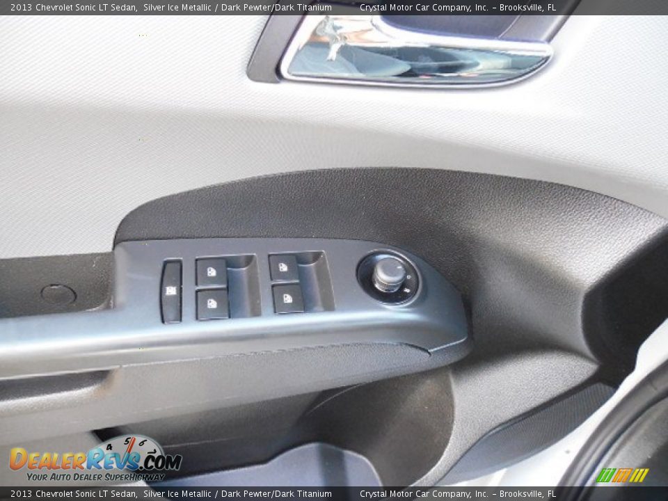 2013 Chevrolet Sonic LT Sedan Silver Ice Metallic / Dark Pewter/Dark Titanium Photo #5