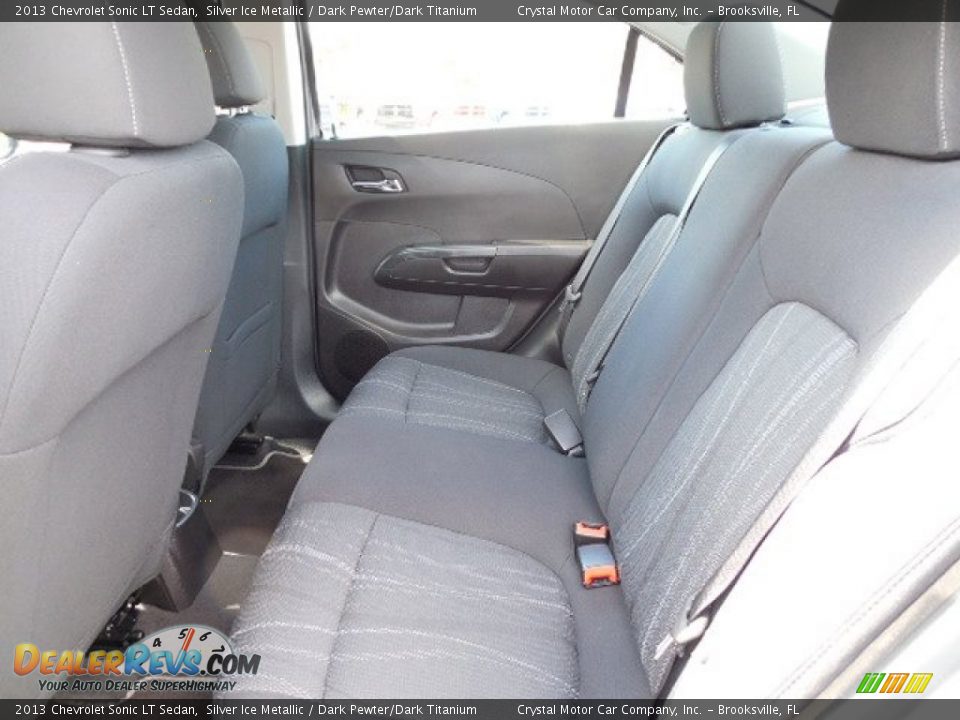 2013 Chevrolet Sonic LT Sedan Silver Ice Metallic / Dark Pewter/Dark Titanium Photo #6