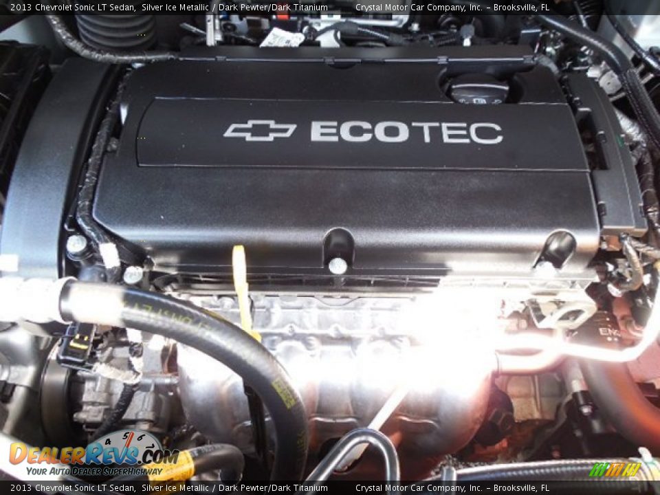 2013 Chevrolet Sonic LT Sedan Silver Ice Metallic / Dark Pewter/Dark Titanium Photo #17