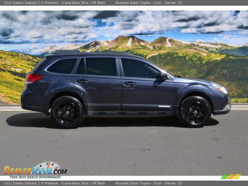 Crystal Black Silica 2012 Subaru Outback 2.5i Premium Photo #2