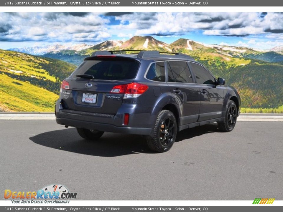 2012 Subaru Outback 2.5i Premium Crystal Black Silica / Off Black Photo #3