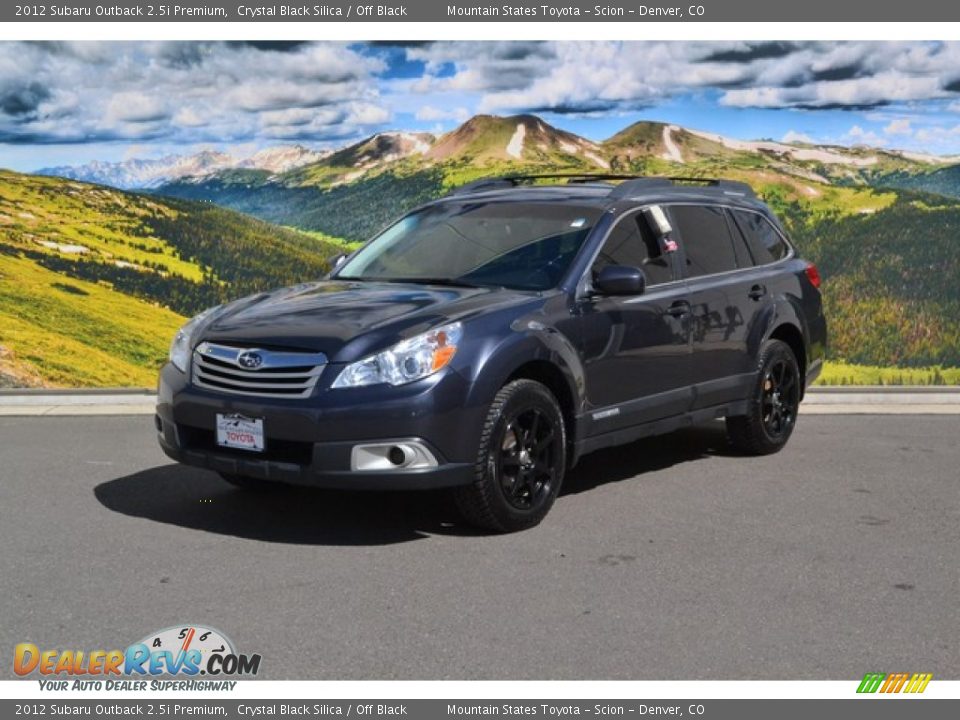 2012 Subaru Outback 2.5i Premium Crystal Black Silica / Off Black Photo #5
