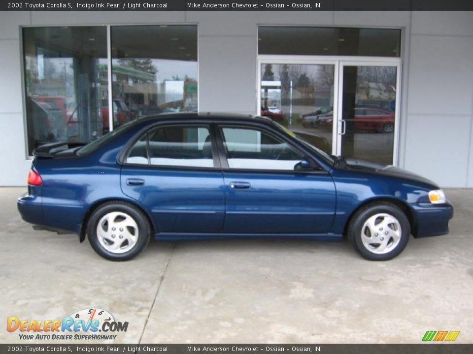 Indigo Ink Pearl 2002 Toyota Corolla S Photo #2