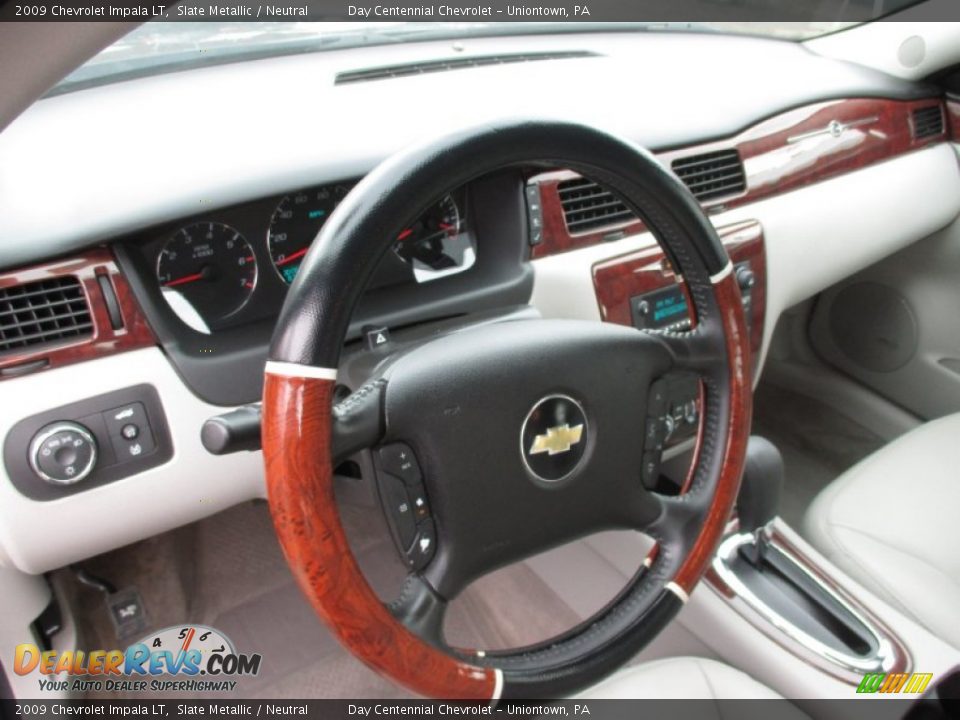 2009 Chevrolet Impala LT Slate Metallic / Neutral Photo #27