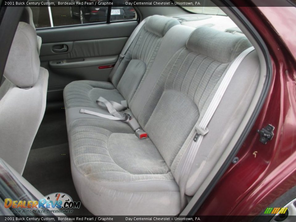 Rear Seat of 2001 Buick Century Custom Photo #23