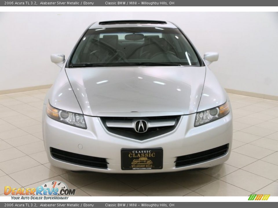 2006 Acura TL 3.2 Alabaster Silver Metallic / Ebony Photo #2