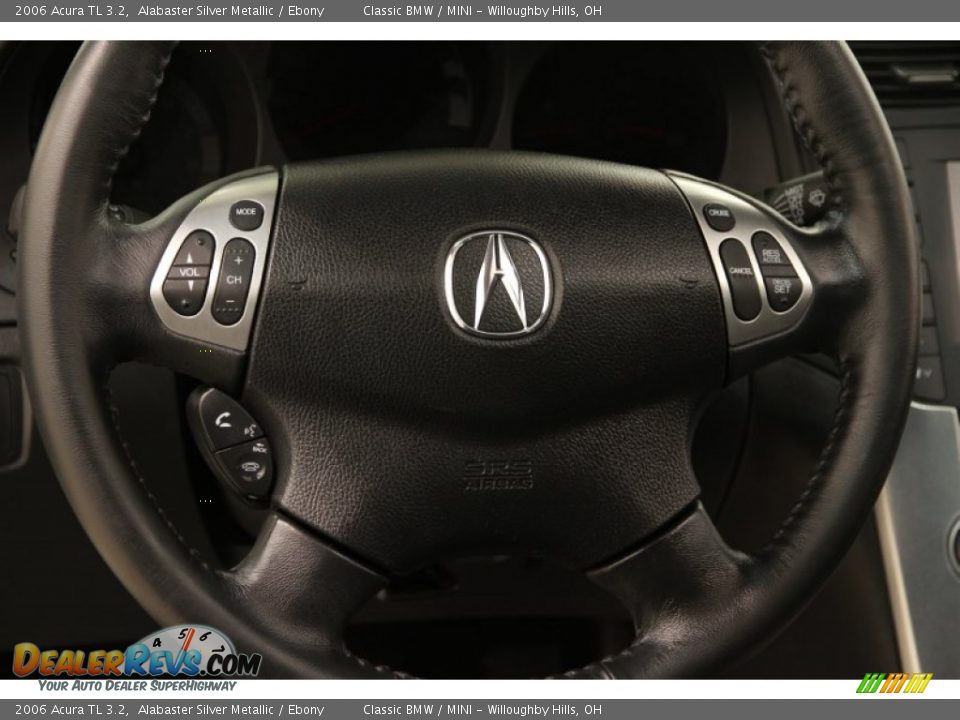 2006 Acura TL 3.2 Steering Wheel Photo #6