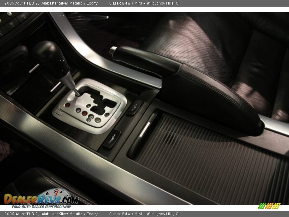 2006 Acura TL 3.2 Alabaster Silver Metallic / Ebony Photo #10