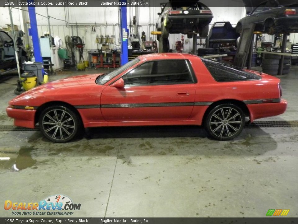 Super Red 1988 Toyota Supra Coupe Photo #3