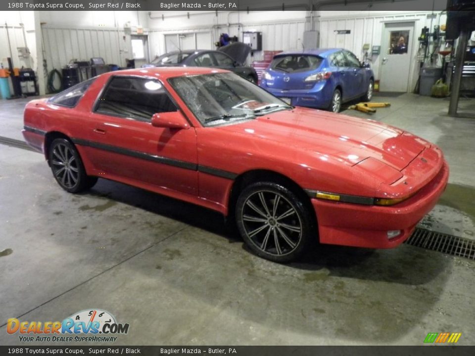 Super Red 1988 Toyota Supra Coupe Photo #6