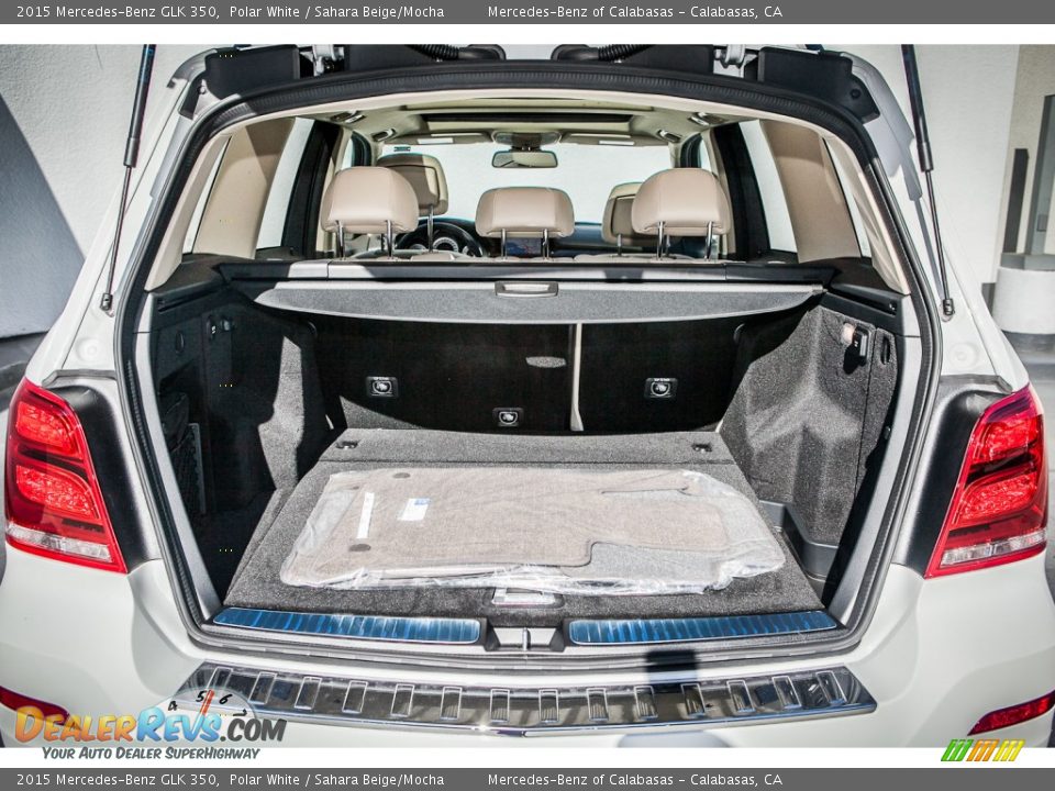 2015 Mercedes-Benz GLK 350 Polar White / Sahara Beige/Mocha Photo #4