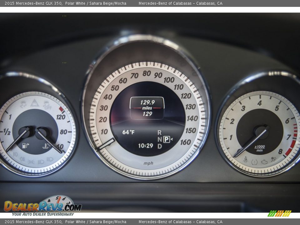 2015 Mercedes-Benz GLK 350 Polar White / Sahara Beige/Mocha Photo #6
