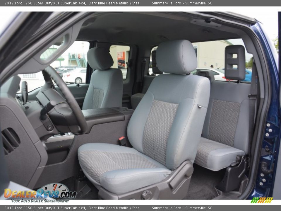 Front Seat of 2012 Ford F250 Super Duty XLT SuperCab 4x4 Photo #12