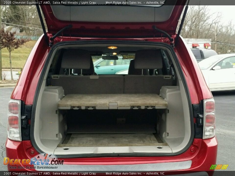 2005 Chevrolet Equinox LT AWD Salsa Red Metallic / Light Gray Photo #12