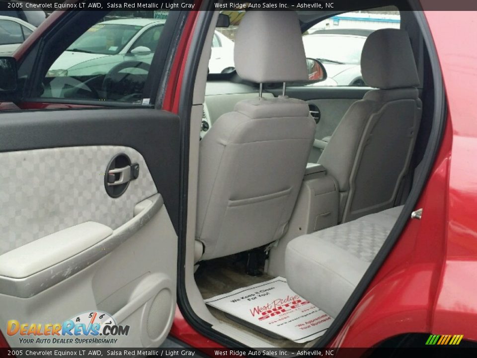 2005 Chevrolet Equinox LT AWD Salsa Red Metallic / Light Gray Photo #15