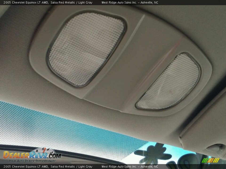 2005 Chevrolet Equinox LT AWD Salsa Red Metallic / Light Gray Photo #21