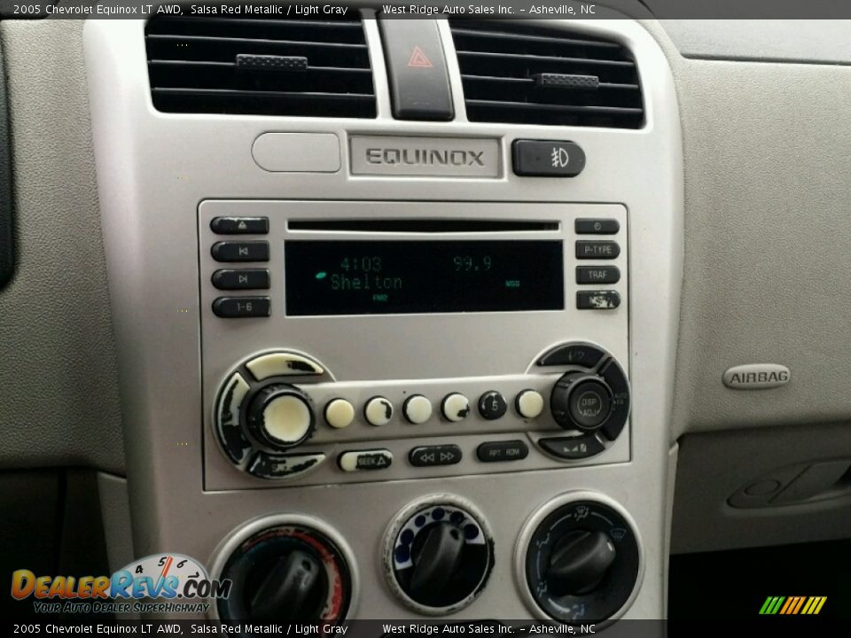 2005 Chevrolet Equinox LT AWD Salsa Red Metallic / Light Gray Photo #22