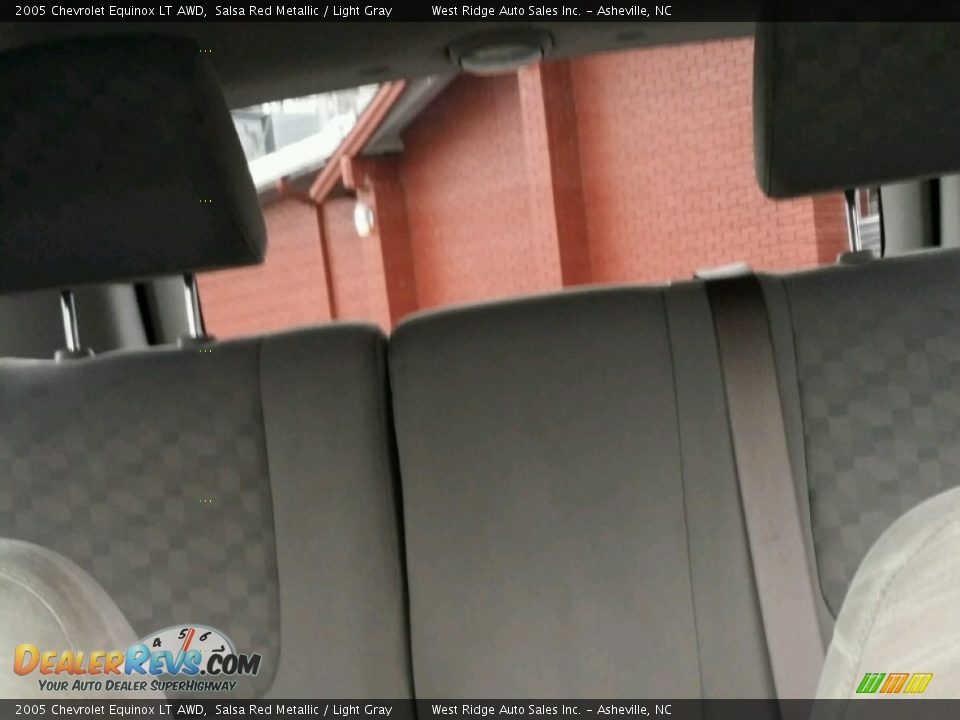 2005 Chevrolet Equinox LT AWD Salsa Red Metallic / Light Gray Photo #24