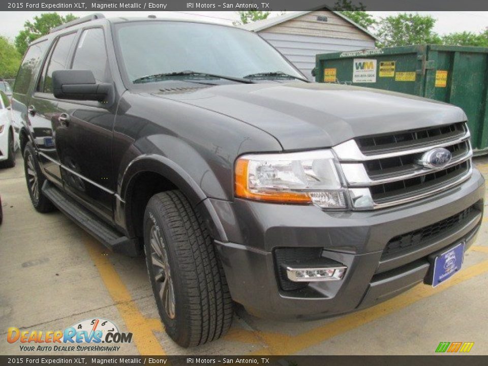 2015 Ford Expedition XLT Magnetic Metallic / Ebony Photo #1