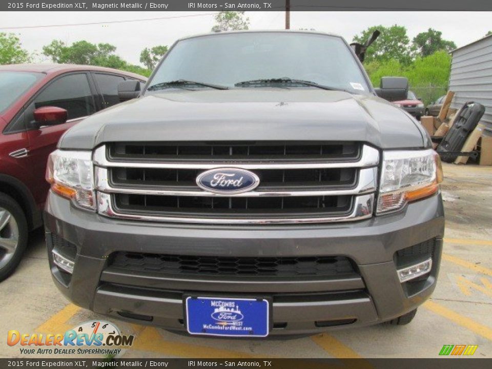 2015 Ford Expedition XLT Magnetic Metallic / Ebony Photo #3