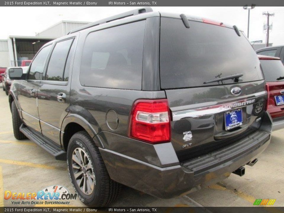 2015 Ford Expedition XLT Magnetic Metallic / Ebony Photo #7