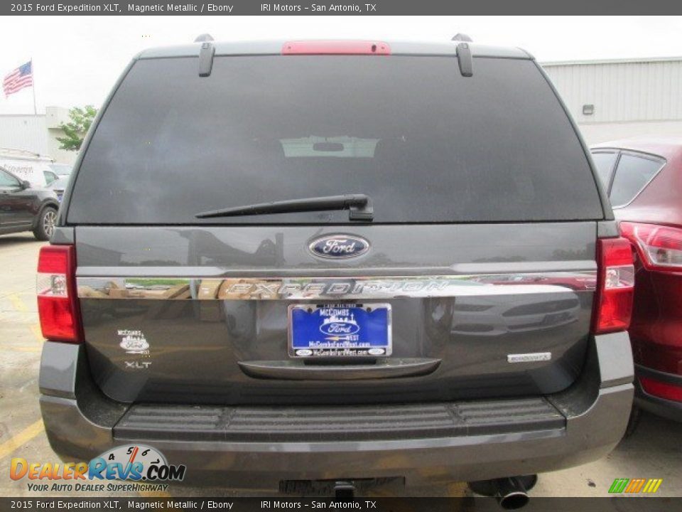 2015 Ford Expedition XLT Magnetic Metallic / Ebony Photo #8