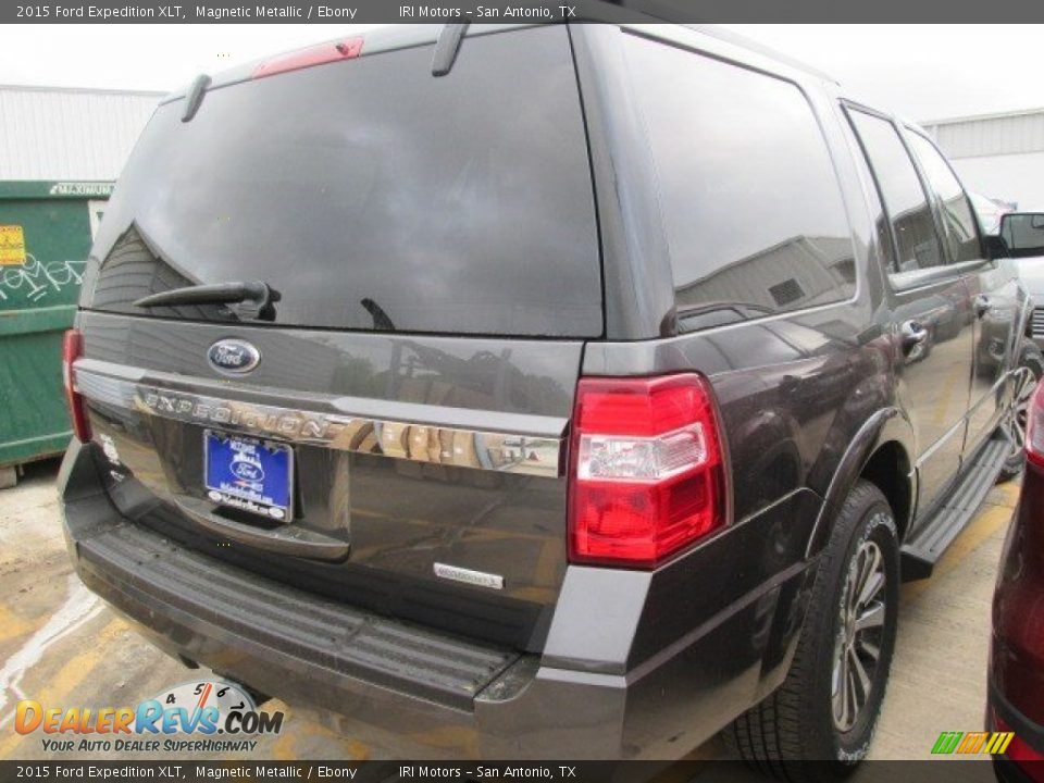 2015 Ford Expedition XLT Magnetic Metallic / Ebony Photo #9