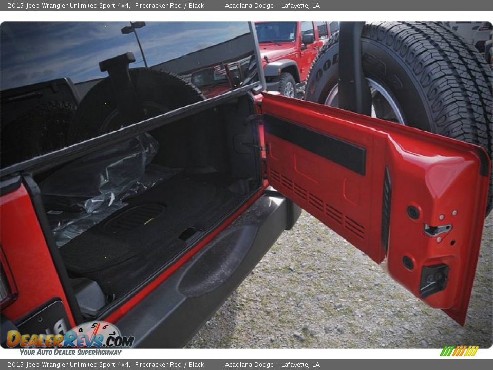 2015 Jeep Wrangler Unlimited Sport 4x4 Firecracker Red / Black Photo #10