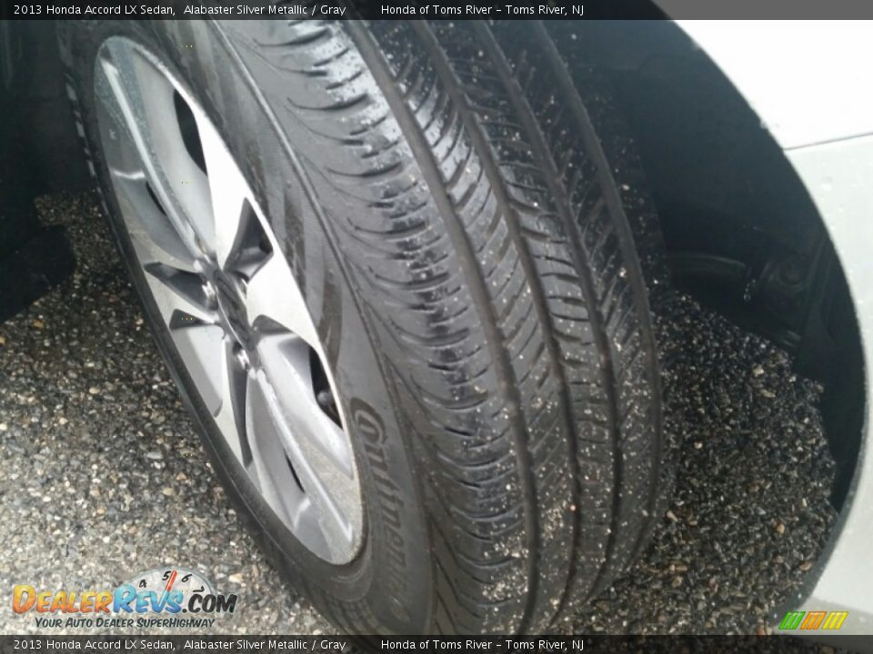 2013 Honda Accord LX Sedan Alabaster Silver Metallic / Gray Photo #2