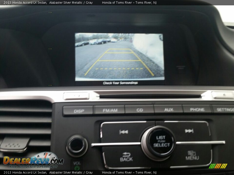 2013 Honda Accord LX Sedan Alabaster Silver Metallic / Gray Photo #19
