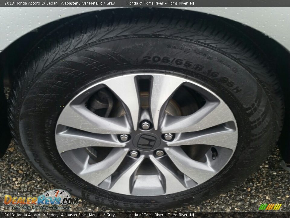 2013 Honda Accord LX Sedan Alabaster Silver Metallic / Gray Photo #23
