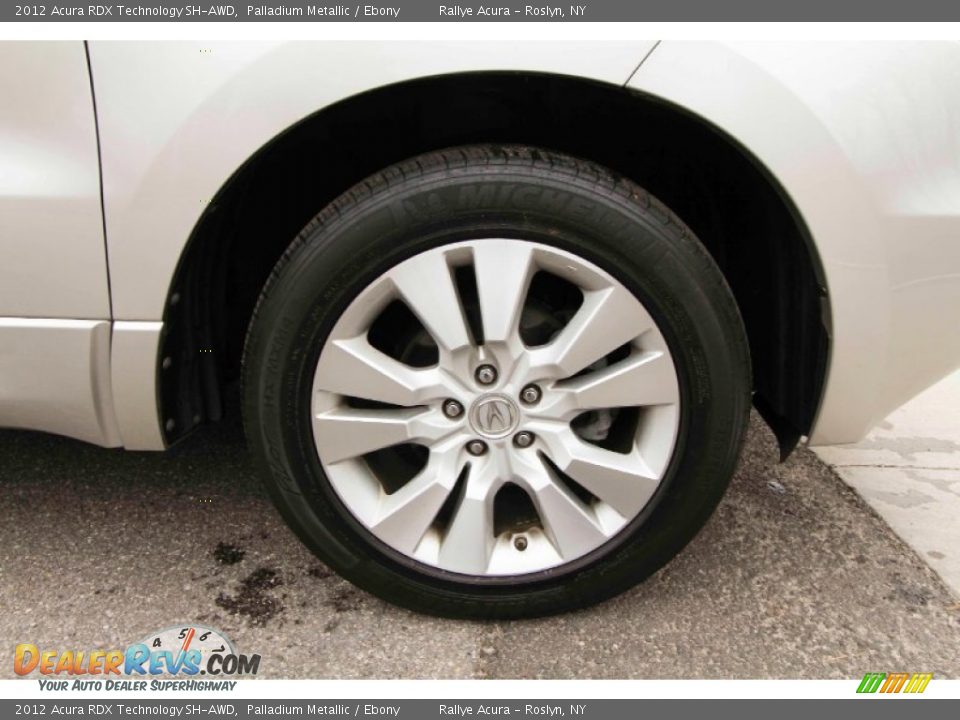 2012 Acura RDX Technology SH-AWD Palladium Metallic / Ebony Photo #7
