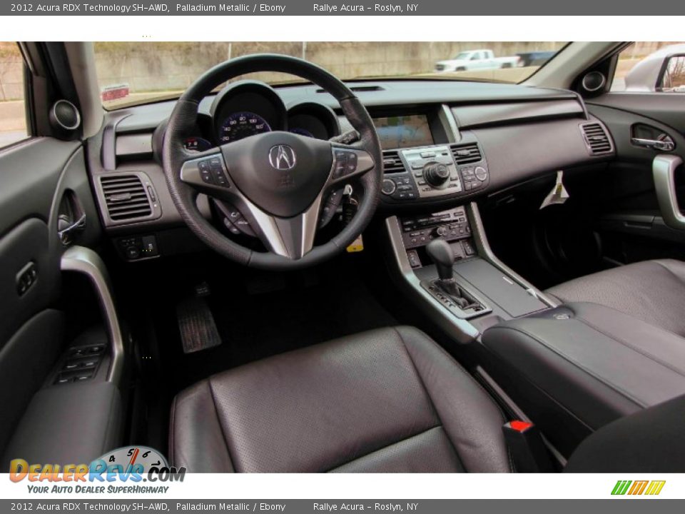 2012 Acura RDX Technology SH-AWD Palladium Metallic / Ebony Photo #11