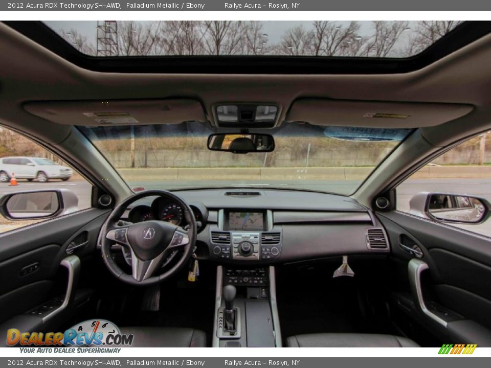 2012 Acura RDX Technology SH-AWD Palladium Metallic / Ebony Photo #12