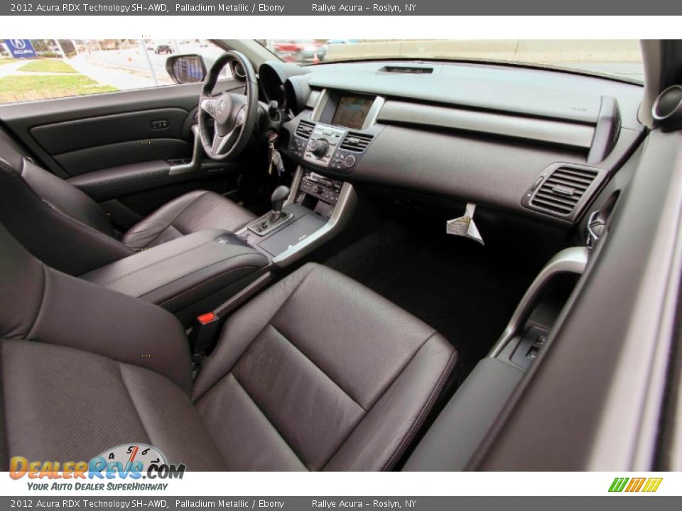 2012 Acura RDX Technology SH-AWD Palladium Metallic / Ebony Photo #13