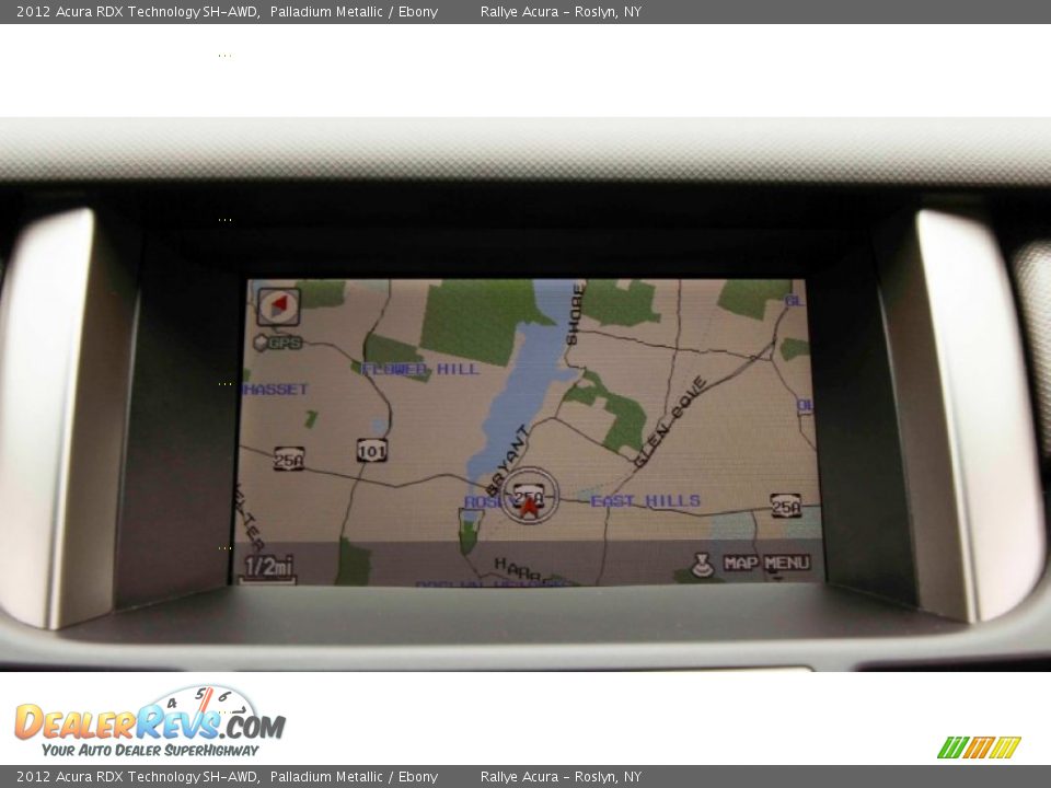 2012 Acura RDX Technology SH-AWD Palladium Metallic / Ebony Photo #17