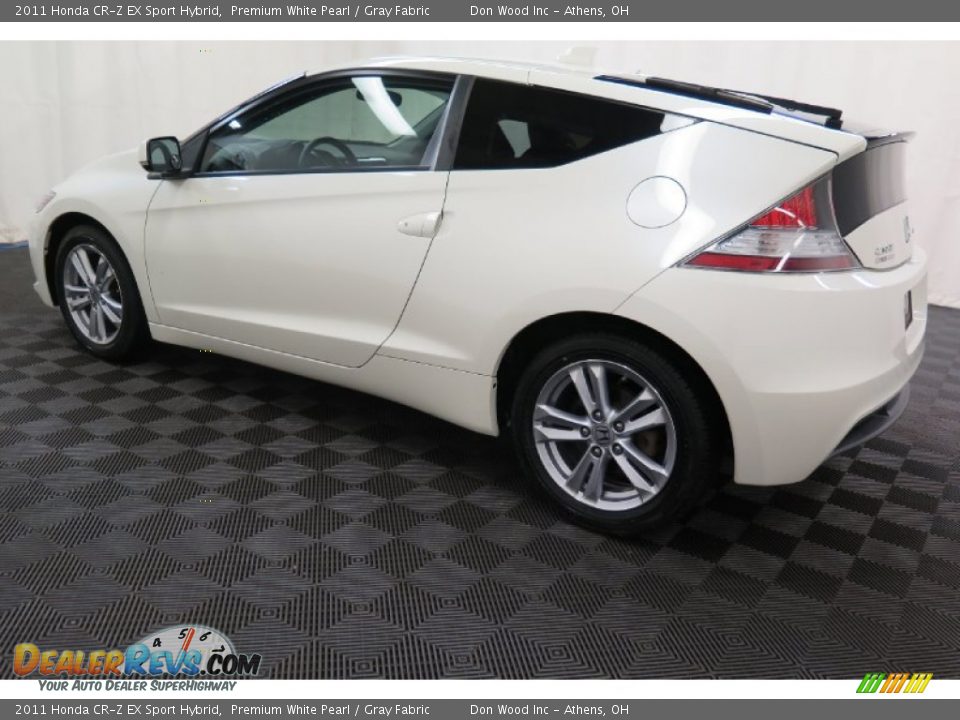 2011 Honda CR-Z EX Sport Hybrid Premium White Pearl / Gray Fabric Photo #4