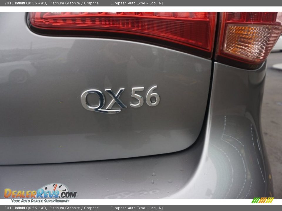 2011 Infiniti QX 56 4WD Platinum Graphite / Graphite Photo #18