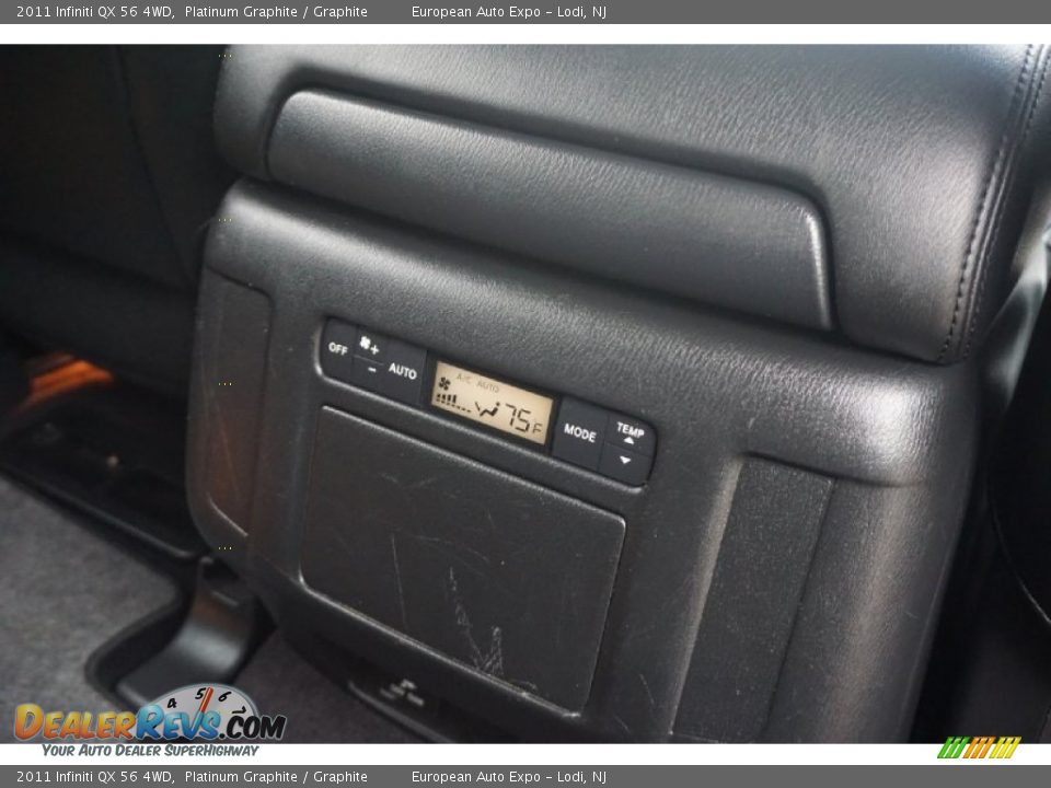 2011 Infiniti QX 56 4WD Platinum Graphite / Graphite Photo #29