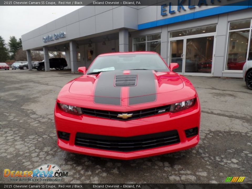 2015 Chevrolet Camaro SS Coupe Red Hot / Black Photo #2