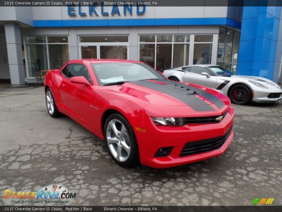 2015 Chevrolet Camaro SS Coupe Red Hot / Black Photo #3