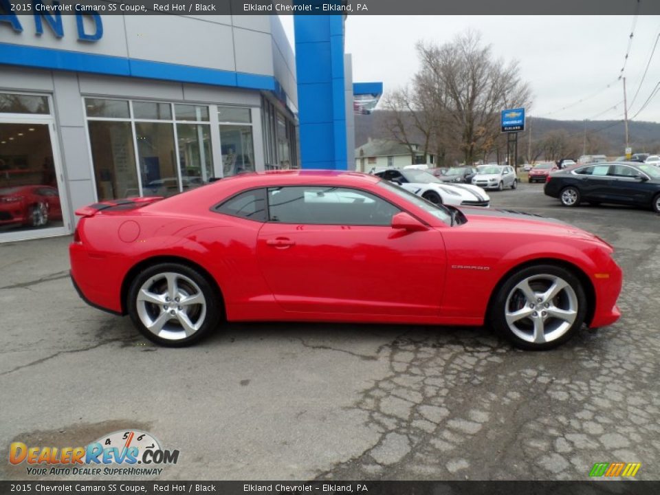 2015 Chevrolet Camaro SS Coupe Red Hot / Black Photo #4