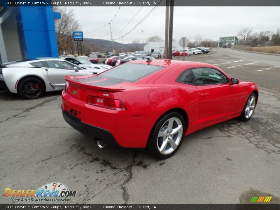 2015 Chevrolet Camaro SS Coupe Red Hot / Black Photo #5