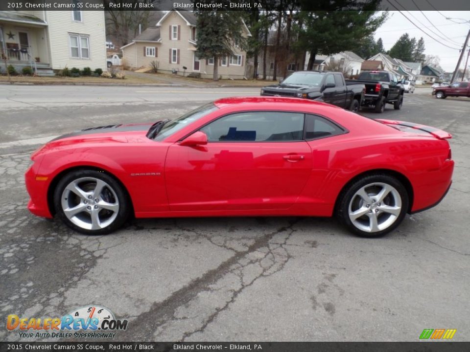 Red Hot 2015 Chevrolet Camaro SS Coupe Photo #8