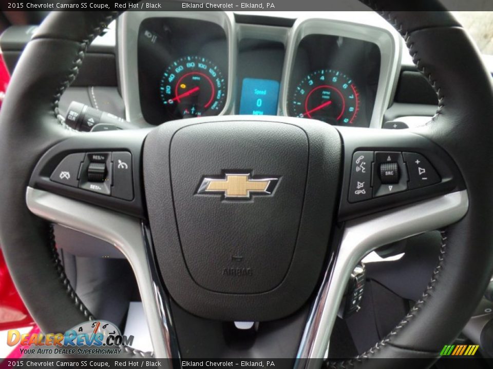 2015 Chevrolet Camaro SS Coupe Steering Wheel Photo #18
