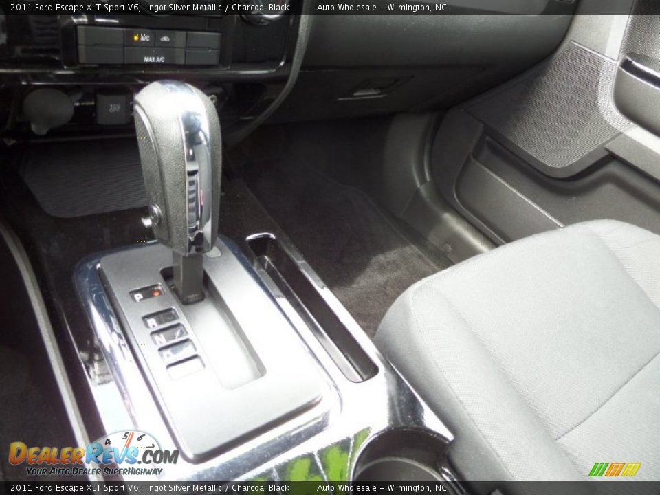 2011 Ford Escape XLT Sport V6 Ingot Silver Metallic / Charcoal Black Photo #19