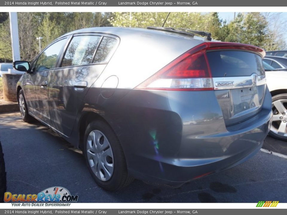 2014 Honda Insight Hybrid Polished Metal Metallic / Gray Photo #2