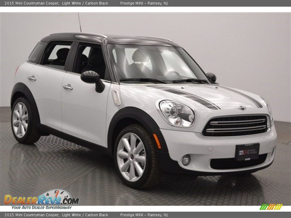 2015 Mini Countryman Cooper Light White / Carbon Black Photo #1