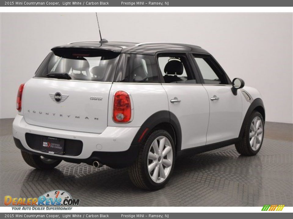 2015 Mini Countryman Cooper Light White / Carbon Black Photo #3